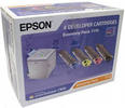 Тонер-картридж EPSON S051110 (набор Bk,CMY) Для моделей Epson Aculaser C900/C1900